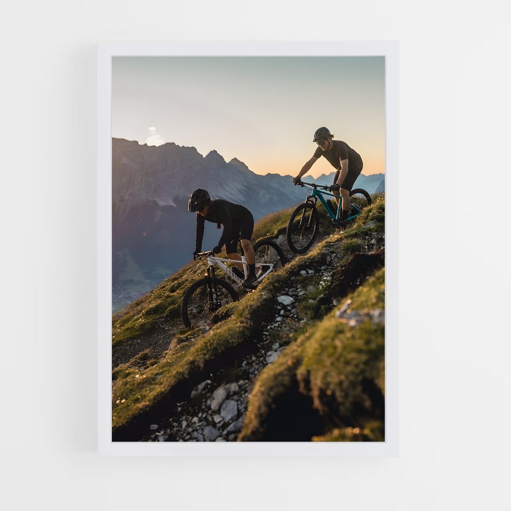 Poster Trail de l'Aventure – affiche Cyclisme (vue 3)